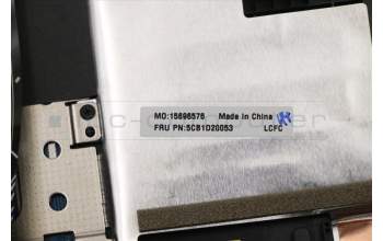 Lenovo 5CB1D20053 COVER Upper Case ASM_USA ENGL82JN PHA_BU
