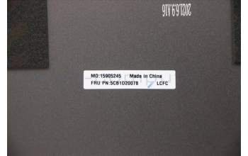 Lenovo 5CB1D20078 LCD Cover L 82M7 GREY OLED