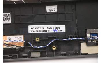 Lenovo 5CB1D33478 COVER Upper Case ASM_NORDIC L82M8 GY BL