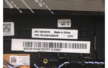 Lenovo 5CB1D33479 COVER Upper Case ASM_POR L82M8 GY BL