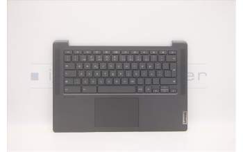 Lenovo 5CB1D33479 C-Abdeckung mit Tastatur, Portugiesisch, grau, Hintergrundbeleuchtung