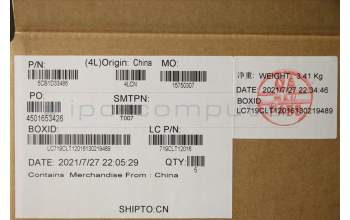 Lenovo 5CB1D33486 COVER Upper Case ASM_UKE L82M8 GY BL