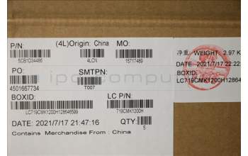 Lenovo 5CB1D34486 COVER Upper Case ASM_BEL L82NJ S/G DIS