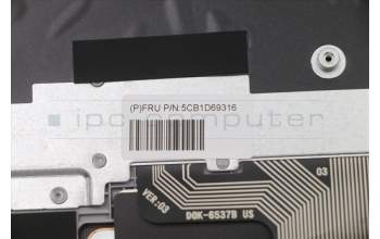 Lenovo 5CB1D69316 COVER Upper Case ASM_ENG H 82N4 GY US