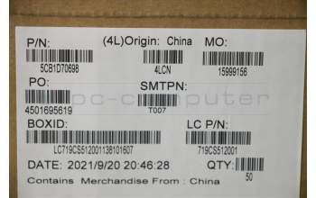 Lenovo 5CB1D70698 COVER Strip Cover L 82L0 L+R