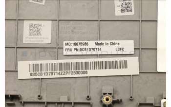 Lenovo 5CB1D70714 COVER Upper Case ASM_GRE L21B1
