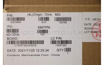 Lenovo 5CB1D94946 COVER Upper Case ASM_BEL L21B1