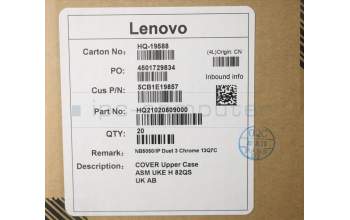 Lenovo 5CB1E19857 COVER Upper Case ASM UKE H 82QS UK AB