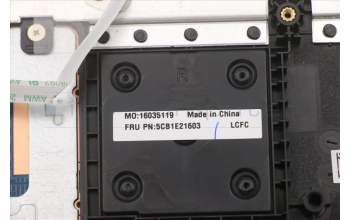 Lenovo 5CB1E21603 C-Cover with keyboard, English, Non-Backlight, NFC, US