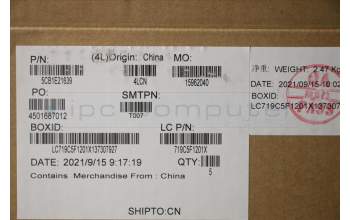 Lenovo 5CB1E21639 C-Cover with keyboard, Norwegian, UK