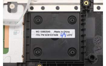 Lenovo 5CB1E21639 C-Cover with keyboard, Norwegian, UK