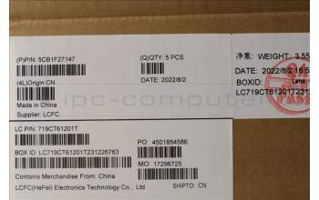 Lenovo 5CB1F27147 COVER Upper Case ASM_UKR L82LX NFPCG