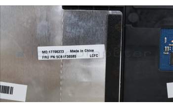 Lenovo 5CB1F36585 COVER Upper Case ASM_BUL L82QY BK_TEX