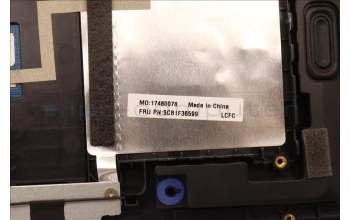 Lenovo 5CB1F36599 COVER Upper Case ASM_ITA L82QY BK_TEX