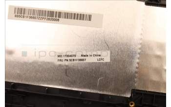 Lenovo 5CB1F36607 COVER Upper Case ASM_SLV L82QY BK_TEX