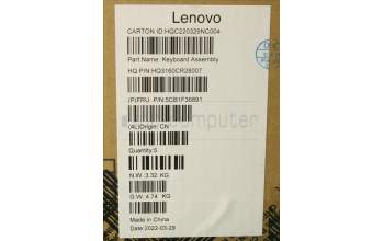 Lenovo 5CB1F36891 COVER Upper Case ASM_ITA H 82QQ SG_UMA