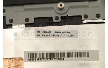 Lenovo 5CB1F37752 COVER Upper Case ASM_LA SPA L82RFSGw/RGB