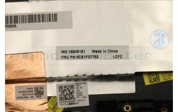 Lenovo 5CB1F37753 COVER Upper Case ASM_NORDIC L82RFSGw/RGB