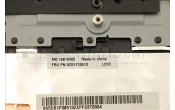 Lenovo 5CB1F38513 COVER Upper Case ASM_TC L82RF SG w/RGB