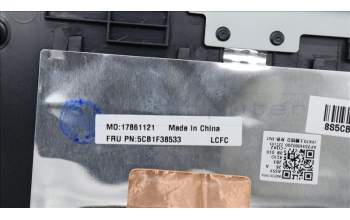Lenovo 5CB1F38533 COVER Upper Case ASM_HUN L82RF SG w/WH