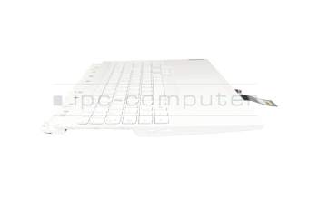 5CB1F38561 original Lenovo keyboard incl. topcase DE (german) white/white with backlight