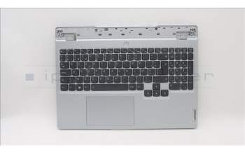 Lenovo 5CB1F38663 C-Abdeckung mit Tastatur, Belgisch, wolkengrau, GB