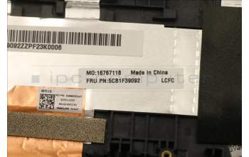 Lenovo 5CB1F39092 COVER Upper Case ASM_THAI L82RB STGY RGB