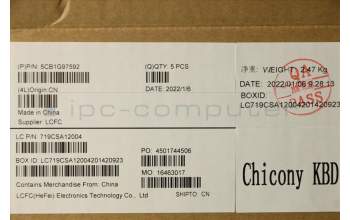 Lenovo 5CB1G97592 COVER Upper Case ASM B 82CE JPN_5M CCY