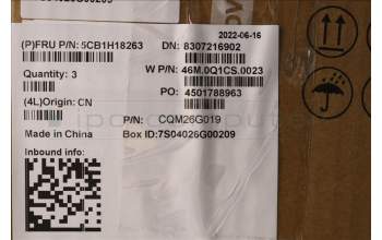 Lenovo 5CB1H18263 COVER Upper Case ASM_GER W 21AR AG