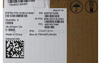 Lenovo 5CB1H18281 COVER Upper Case ASM_ARA W 21AR AG