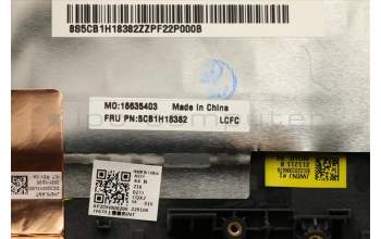 Lenovo 5CB1H18382 COVER Upper Case ASM_USA ENGL82S0SGw/RGB