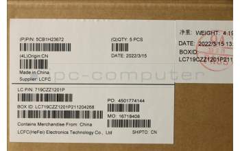 Lenovo 5CB1H23672 COVER Upper Case ASM_ENG L82RC STGY RGB