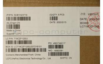 Lenovo 5CB1H23719 COVER Upper Case ASM_SWS L82LU GREY