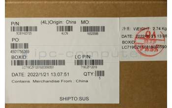 Lenovo 5CB1H23725 COVER Upper Case ASM_USA ENG L82LU GREY