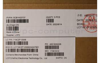 Lenovo 5CB1H23737 COVER Upper Case ASM_GRE L82LU GREY