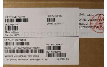 Lenovo 5CB1H23765 COVER Upper Case ASM_TC L82LU OAT