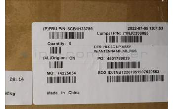 Lenovo 5CB1H23789 COVER Upper Case ASM_RUS C 82UD BL