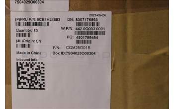 Lenovo 5CB1H24683 COVER Hinge Cover W 21AT SG