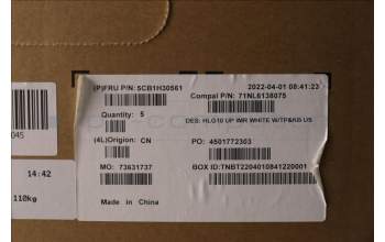 Lenovo 5CB1H30561 COVER Upper Case ASM_ENG C 82S9 WHT