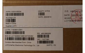 Lenovo 5CB1H39334 COVER Upper Case ASM_FRA L82RJ FP AB BL