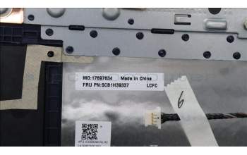 Lenovo 5CB1H39337 COVER Upper Case ASM_GER L82RJ FP AB BL