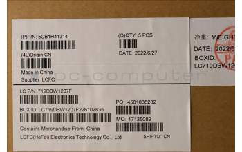 Lenovo 5CB1H41314 COVER Upper Case ASM_GER L82RJ FP AG