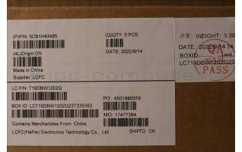 Lenovo 5CB1H43485 COVER Upper Case ASM_SPA L82RJ FP AG BL