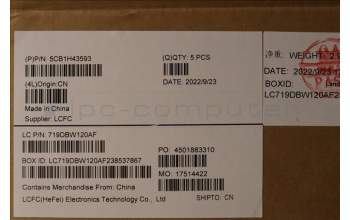 Lenovo 5CB1H43593 COVER Upper Case ASM_SPA L82RJ NFP AB