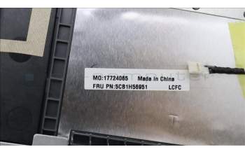 Lenovo 5CB1H56951 C-Abdeckung mit Tastatur, Skandinavien, Ohne_Fingerabdruckscanner