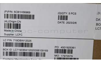 Lenovo 5CB1H56969 COVER Upper Case ASM_EUROENGL82RJNFPAGBL