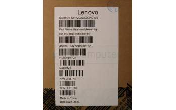 Lenovo 5CB1H68150 COVER Upper Case ASM_BULH21CYFPARGYET