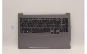 Lenovo 5CB1H68152 C-Cover with keyboard,English,Arctic Grey,Fingerprint