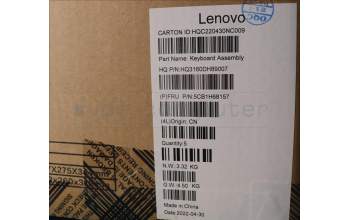 Lenovo 5CB1H68157 COVER Upper Case ASM_GERH21CYFPARGYET