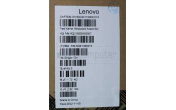 Lenovo 5CB1H68373 COVER Upper Case ASM_RUSH21CXNFPETARGY